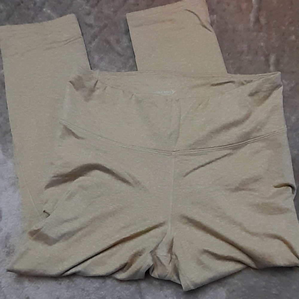 - 😃 - Old Navy Cropped Leggings Gold XL Tall